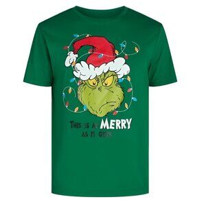 NEW 2XL (50-52) Men's The Grinch Christmas Tee